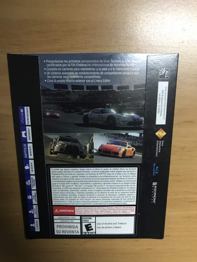 Gran Turismo Sport - PS4 - 1 - PS4, PC, Xbox, PSP Games  on Aster Vender