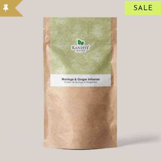 Moringa and Ginger Infusion on Aster Vender