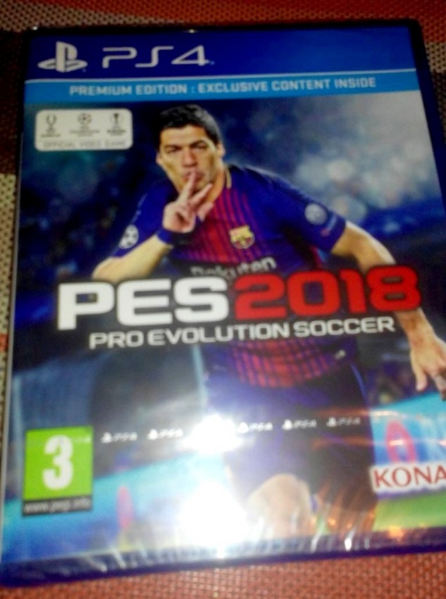Pro Evolution Soccer 2018 - Internationally released on 12.09.2017. Available in Mauritius. Original price Rs 2400. Discount Rs 500 for initial release. - 1 - PlayStation 4 Games  on Aster Vender