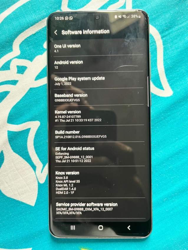 Samsung Galaxy S20 Ultra Lte - 5 - Galaxy S Series  on Aster Vender