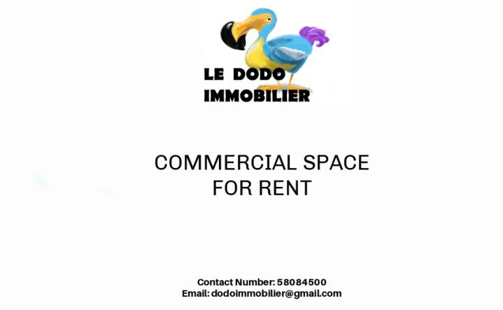 Commercial Space – Rental – Curepipe on Aster Vender