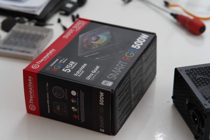 PSU Power Supply Unit, 500W, Thermaltake Smart RGB - 3 - Other PC Components  on Aster Vender