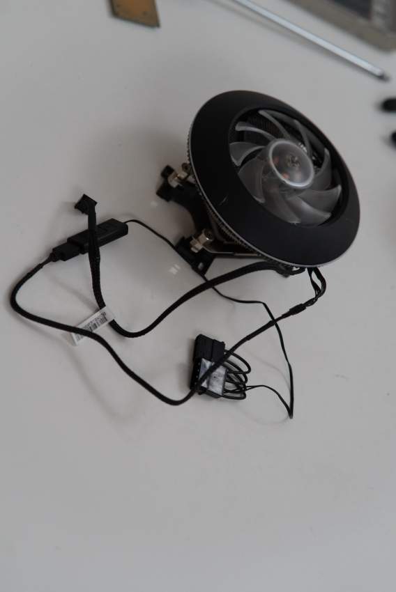 Coolermaster Masterair G100M, CPU cooler for intel and AMD - 2 - CPU Cooler Fan  on Aster Vender