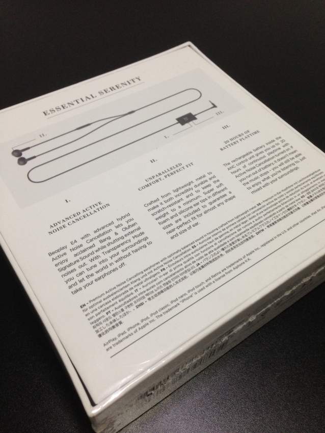 Bang & Olufsen Beoplay E4 Advanced Active Noise Cancelling Earphones - 1 - Earphone  on Aster Vender