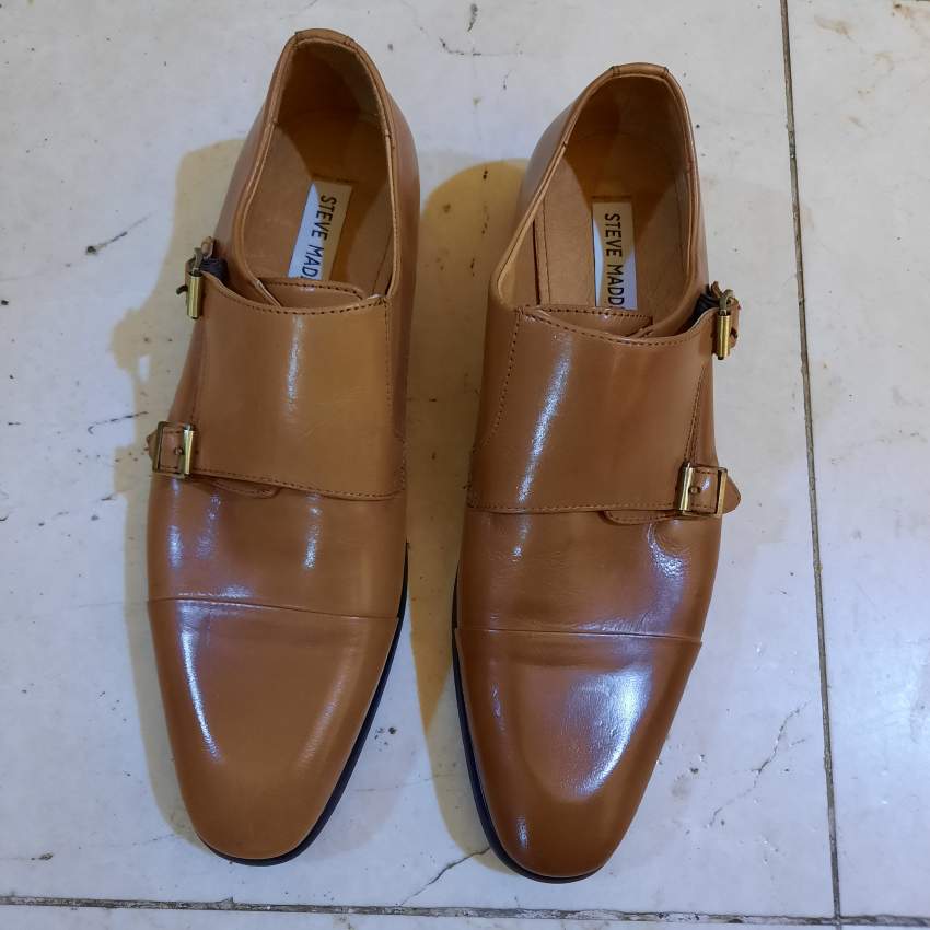 Steve Madden Chassure Homme Cuir Cognac  T:40 (Marron) - 5 - Classic shoes  on Aster Vender