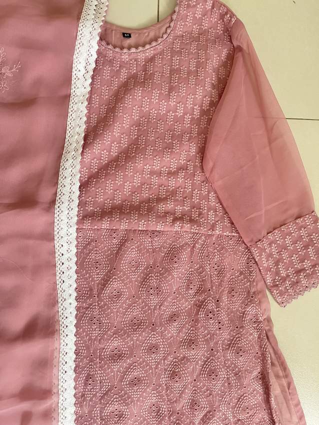 Georgette Fabric kurti set - 0 - Dresses (Women)  on Aster Vender