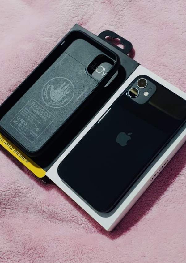 Iphone 11 | 128GB + FREE Wireless Charging Case (Body Glove power bank - 2 - iPhones  on Aster Vender