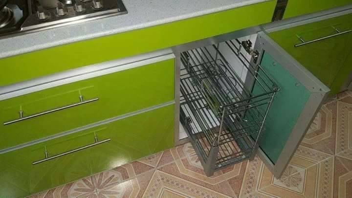 New aluminium kitchen furniture with accessories contact on 57567769 - 4 - Buffets & Sideboards  on Aster Vender