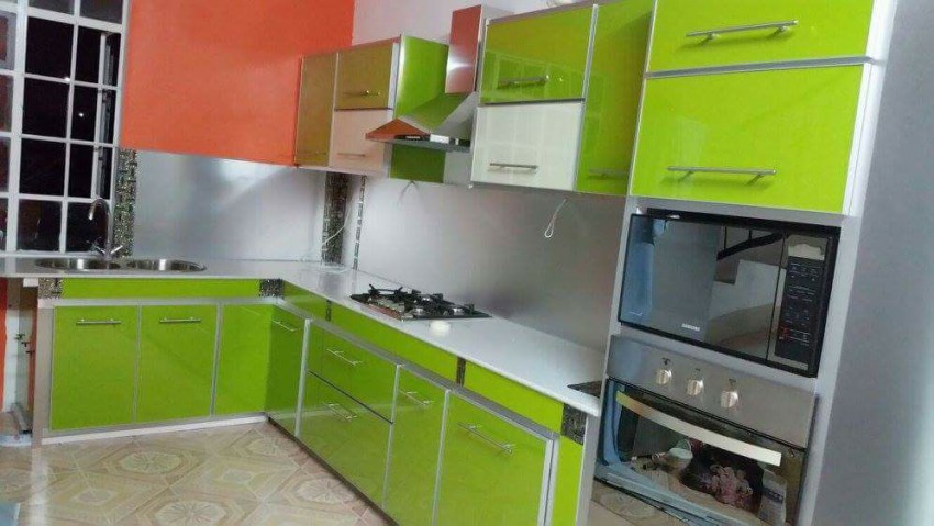 New aluminium kitchen furniture with accessories contact on 57567769 - 0 - Buffets & Sideboards  on Aster Vender
