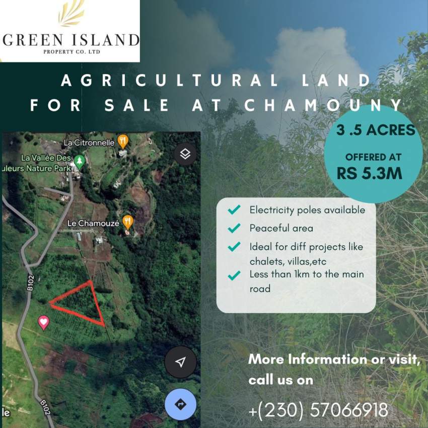 Agricultural land for sale