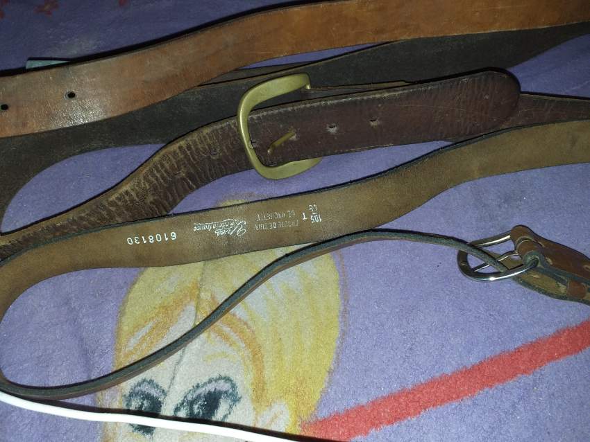 1 ceinture en cuir de France avec references on Aster Vender