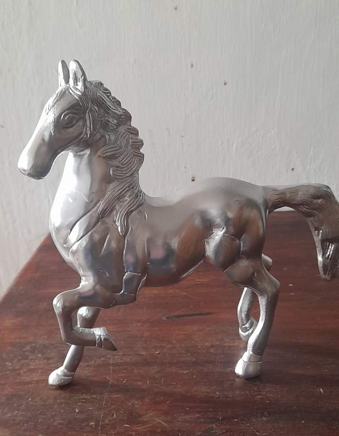 Majestic Silver Horse
