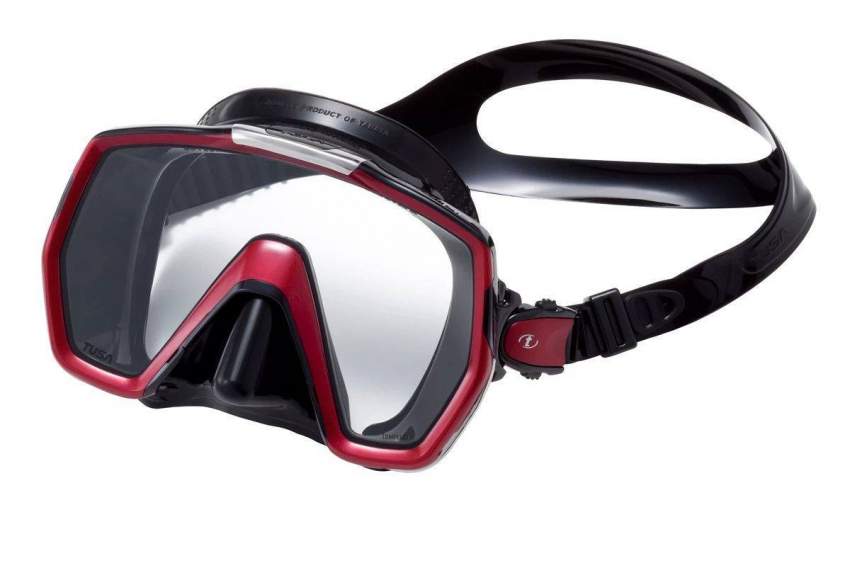 MASQUE PLONGÉE TUSA FREEDOOMHD BORDEAU  - 1 - Water sports  on Aster Vender
