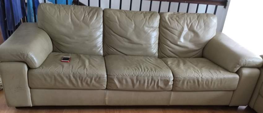 Set de canapé en cuir  - 1 - Living room sets  on Aster Vender