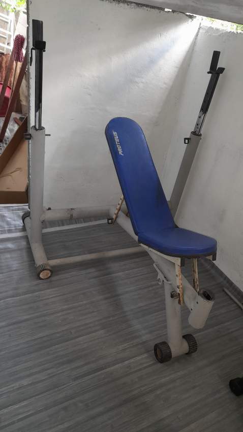 Bench and leg prese - 2 - Fitness & gym equipment  on Aster Vender
