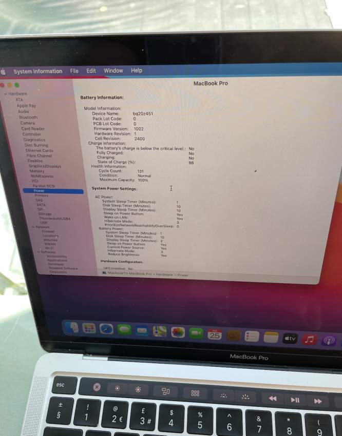 APPLE - MACBOOK - PRO - 13” - M1 - 2020 - 6 - Laptop  on Aster Vender