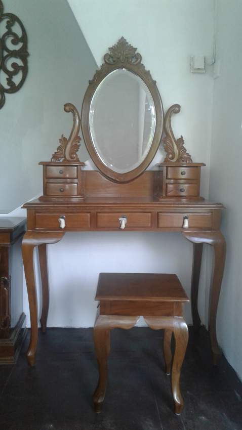 Dressing table and stool - 0 - Bedroom Furnitures  on Aster Vender