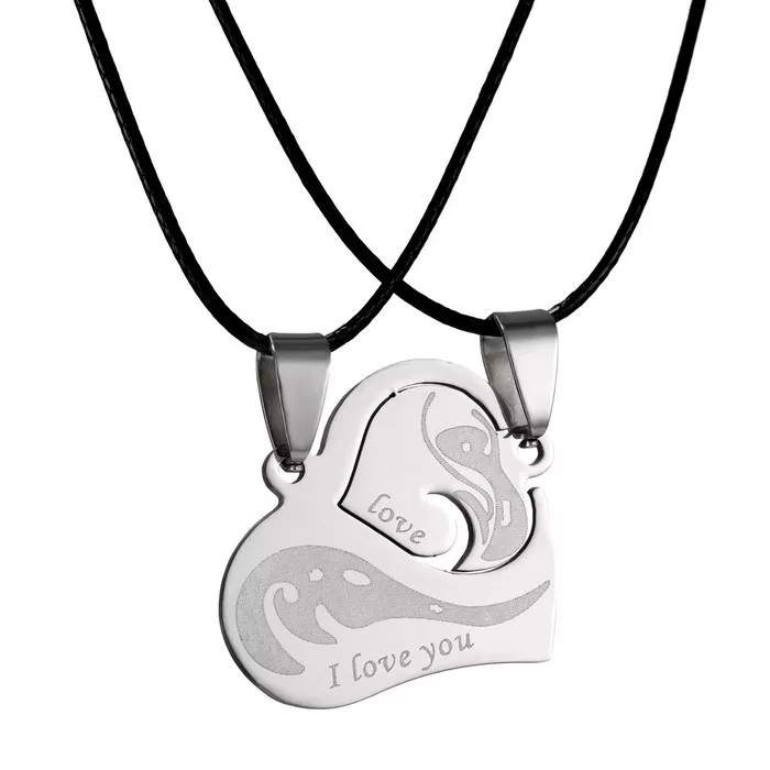 Couple Chain 2 piece - 0 - Necklaces  on Aster Vender