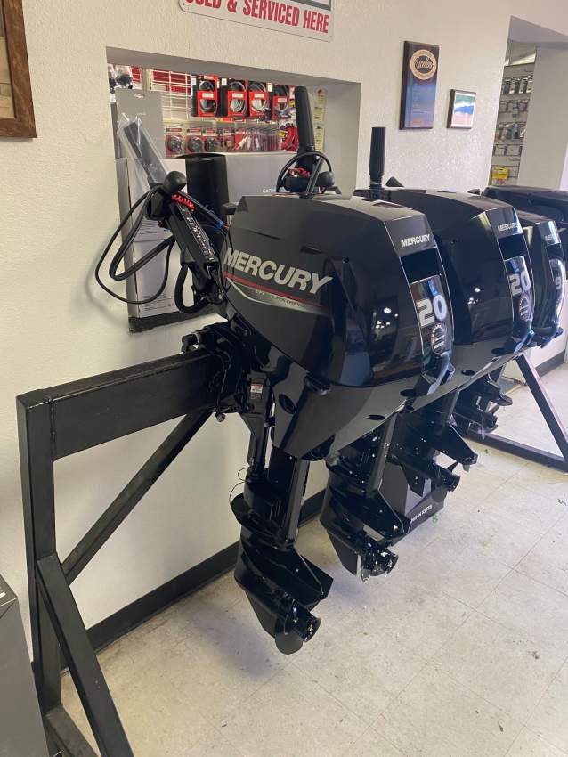 For Sale-  2022 Mercury Marine 20HP Electric Start 4-Stroke Outboard - 0 - Boat engines  on Aster Vender