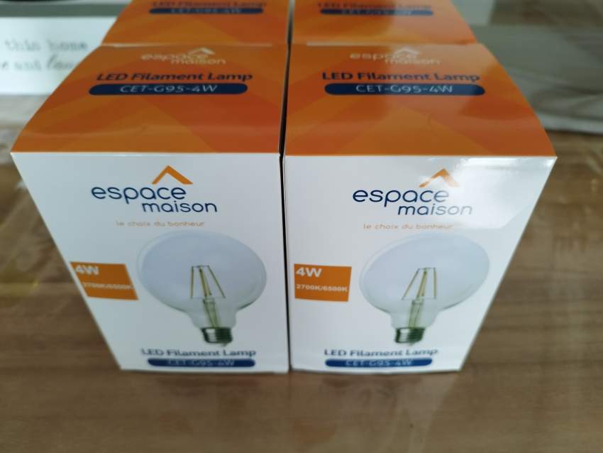 4 big size bulbs (vintage) - 1 - Other Decorations  on Aster Vender