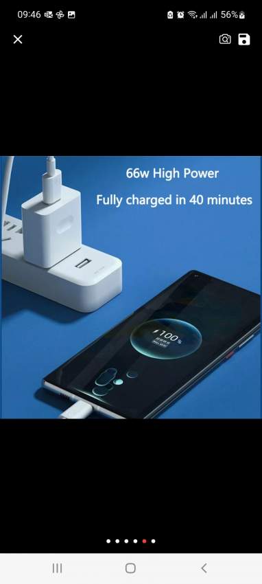 7A  Fast Charge USB to Type C  Data Cable 2 Meters White - 3 - Other phone accessories  on Aster Vender