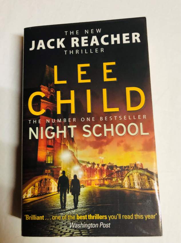 NIGHT SCHOOL [ Jack Reacher Thriller] - 0 - Fictional books  on Aster Vender