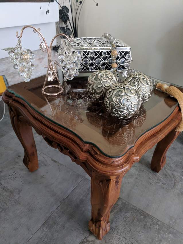 2 Side table en teck - 2 - Tables  on Aster Vender