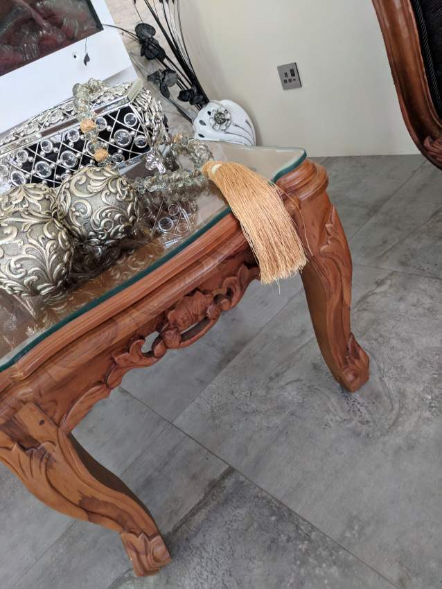 2 Side table en teck - 1 - Tables  on Aster Vender