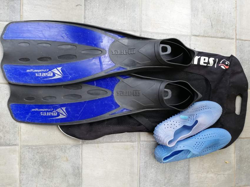 Palmes et Chaussures pour la mer on Aster Vender