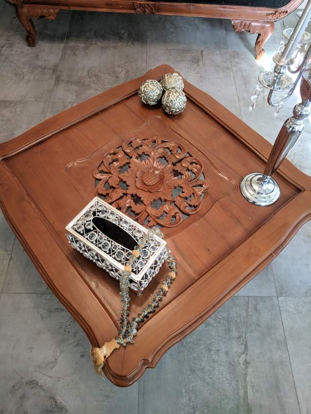 Table basse en teck - 2 - Living room sets  on Aster Vender