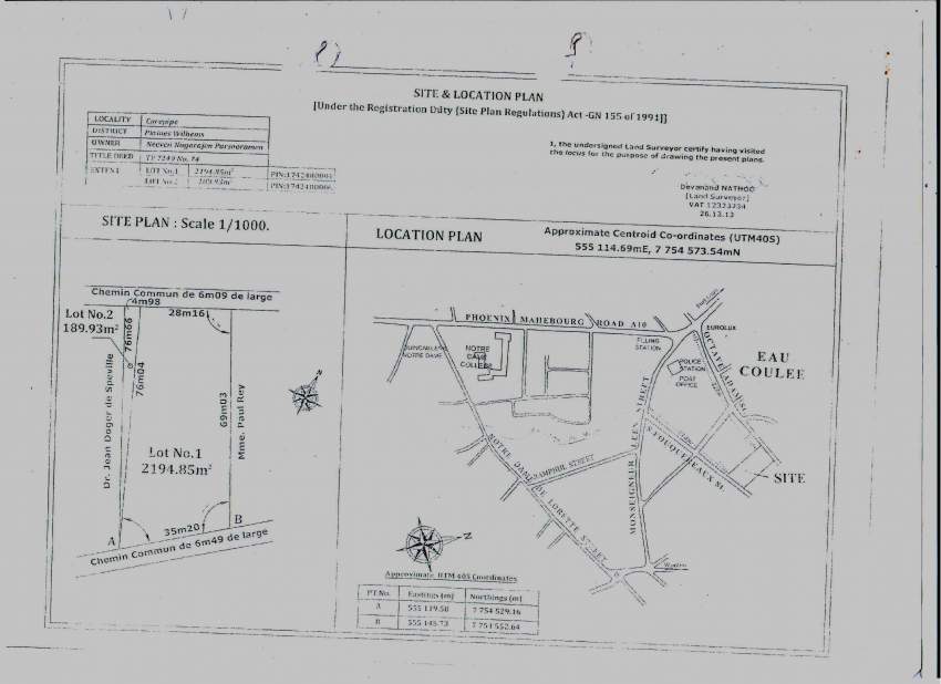Demi Arpent de Terrain avec Maison Colonial  - 5 - Land  on Aster Vender