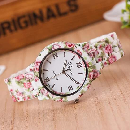 Women flower watch - 2 - Bracelet jewelry  on Aster Vender