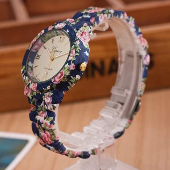 Women flower watch - 3 - Bracelet jewelry  on Aster Vender