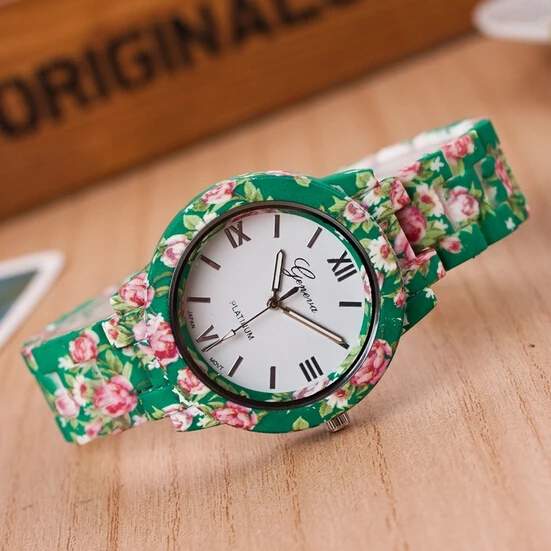 Women flower watch - 1 - Bracelet jewelry  on Aster Vender