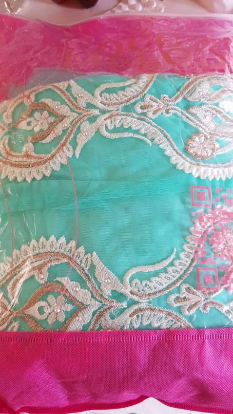 New semi-stitched Anarkali dress with stone - 2 - Dresses (Women)  on Aster Vender