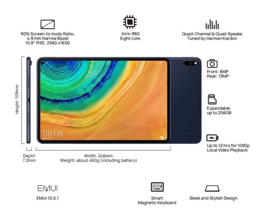 Huawei matepad pro - 2 - Tablet  on Aster Vender