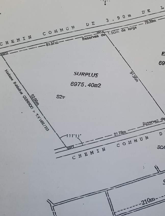 20 Pied Land for sale 6975.40 Sq Meters - 0 - Land  on Aster Vender