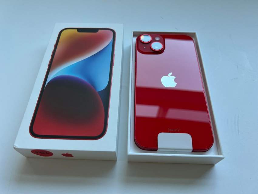 Apple iPhone 14 128GB RED Unlocked - 1 - iPhones  on Aster Vender