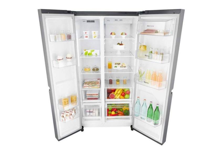 LG:RÉFRIGÉRATEUR DEUX PORTES PLATINUM ARGENT-626L - 1 - Kitchen appliances  on Aster Vender