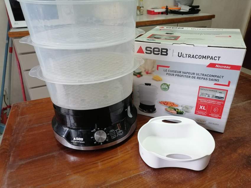 CUISEUR VAPEUR - SEB COMPACT STEAMER - 1 - Kitchen appliances  on Aster Vender