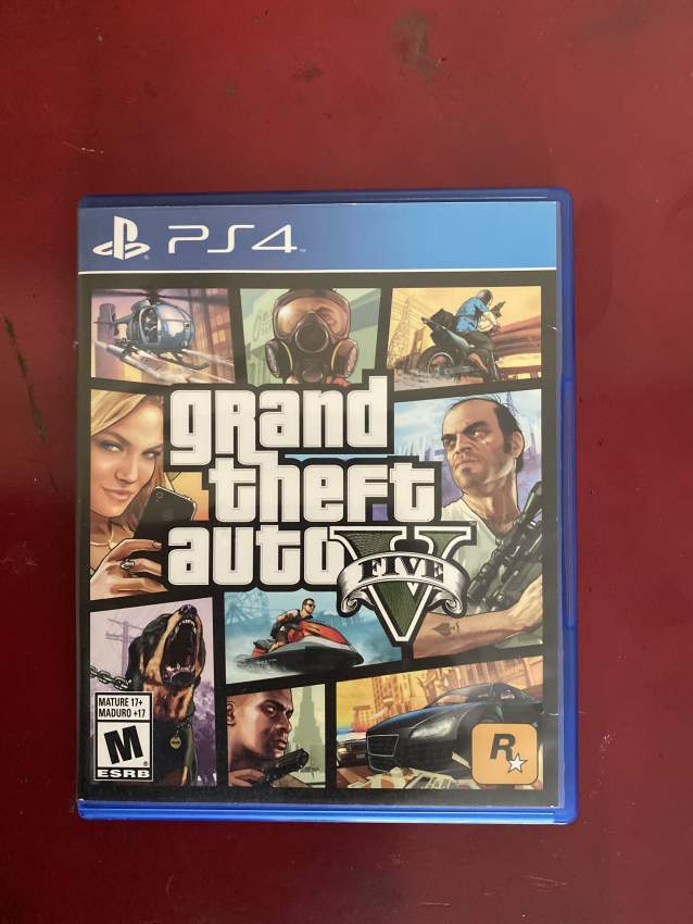 GTA five - 1 - PlayStation 4 Games  on Aster Vender