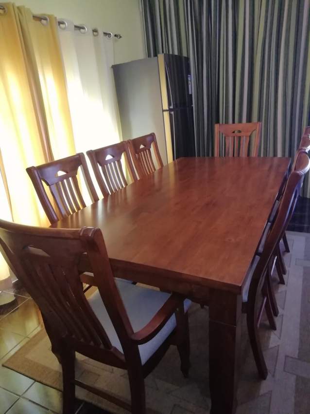 Dinning table and chair set (8 total) - 0 - Table & chair sets  on Aster Vender