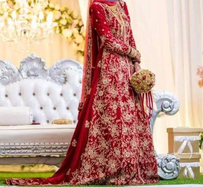 Pakistani Bridal Heavy wedding Gown - 0 - Dresses (Women)  on Aster Vender