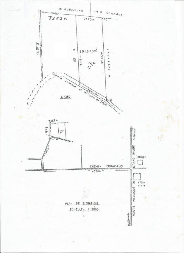 Terrain de 69 perches à vendre à Grand Gaube - 0 - Land  on Aster Vender