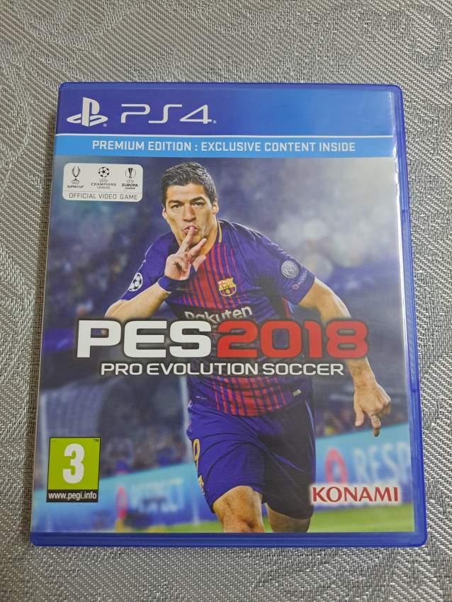 PES 2018 - 0 - PlayStation 4 Games  on Aster Vender