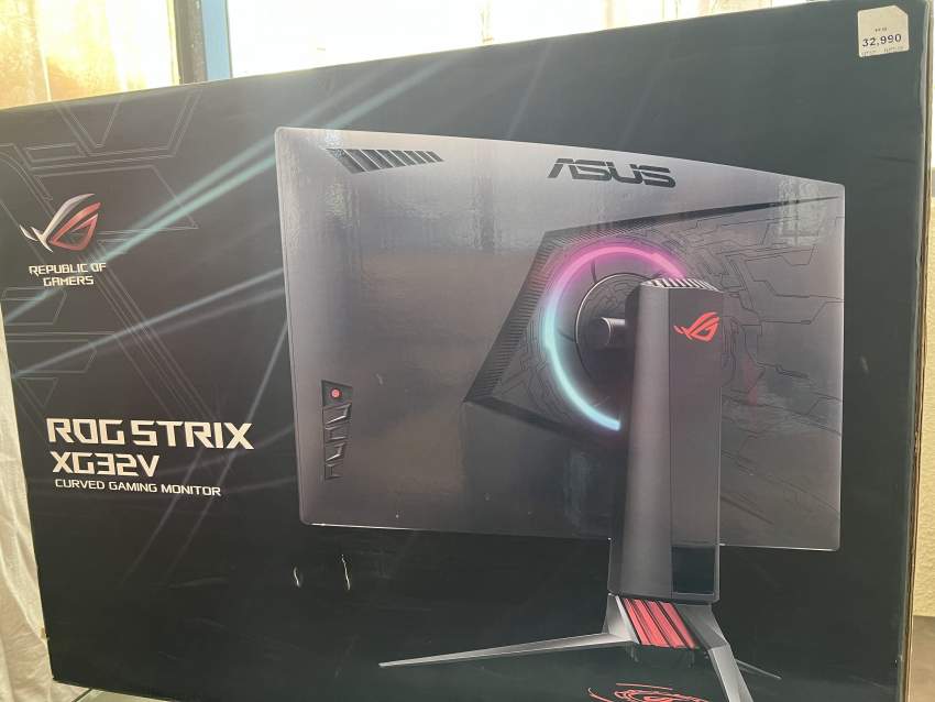 Moniteur Gaming incurvé / Curved Gaming Monitor Asus Rog Strix XG32V - 2 - LED Monitor  on Aster Vender