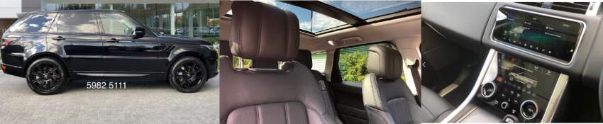 All Black **Range Rover Sport **Hybrid HSE Triple Black Edition - 0 - SUV Cars  on Aster Vender