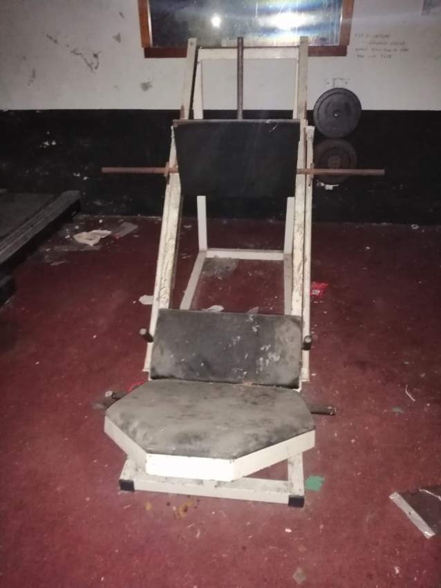 Gym equipment on Aster Vender