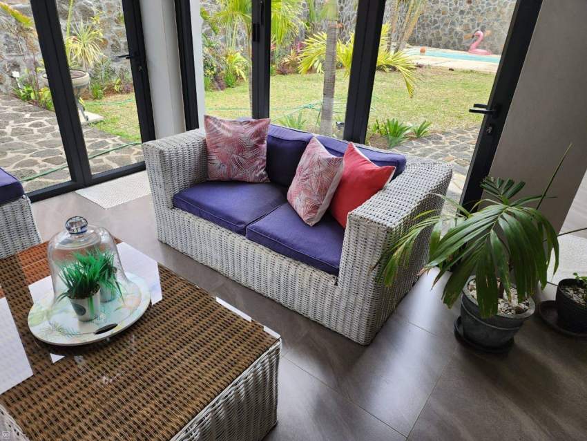 SecondHand  Rattan lounge for sale - 2 - Living room sets  on Aster Vender