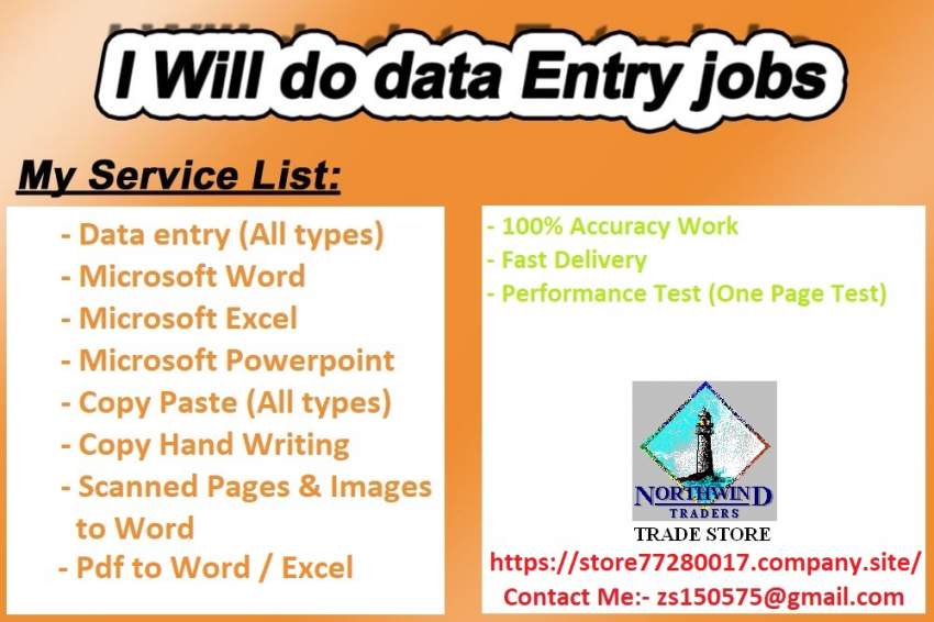 DATA ENTRY & DOCUMENTS CONVERSION JOB - 2 - Jobs  on Aster Vender